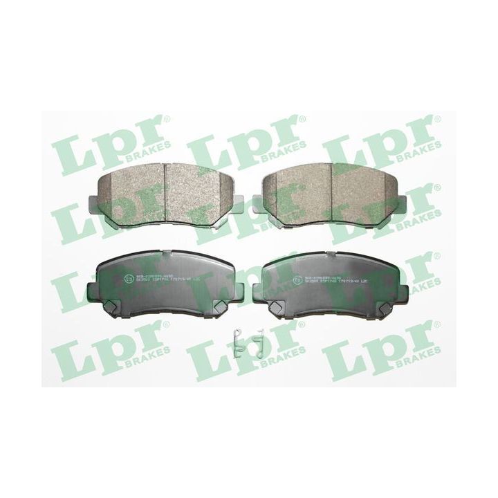 Stabdžių trinkelių rinkinys, diskinis stabdys LPR 05P1748