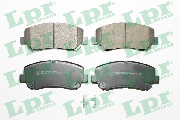 Stabdžių trinkelių rinkinys, diskinis stabdys LPR 05P1748