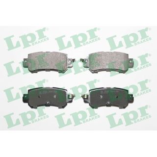 Stabdžių trinkelių rinkinys, diskinis stabdys LPR 05P1756