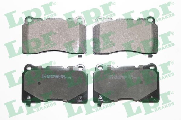 Stabdžių trinkelių rinkinys, diskinis stabdys LPR 05P1773