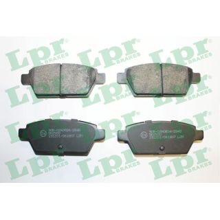 Stabdžių trinkelių rinkinys, diskinis stabdys LPR 05P1807