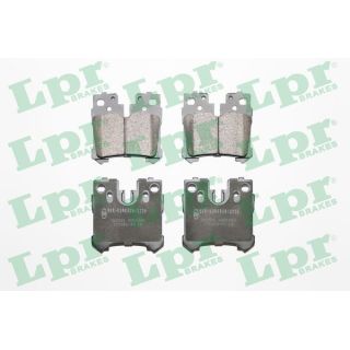 Stabdžių trinkelių rinkinys, diskinis stabdys LPR 05P1849