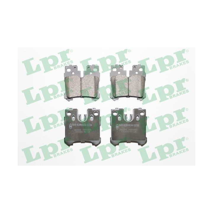 Stabdžių trinkelių rinkinys, diskinis stabdys LPR 05P1849