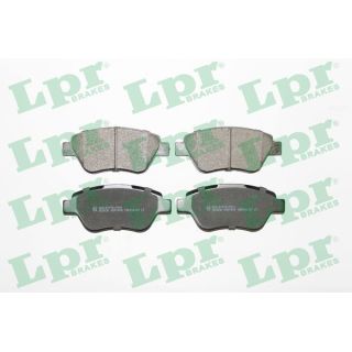 Stabdžių trinkelių rinkinys, diskinis stabdys LPR 05P1878