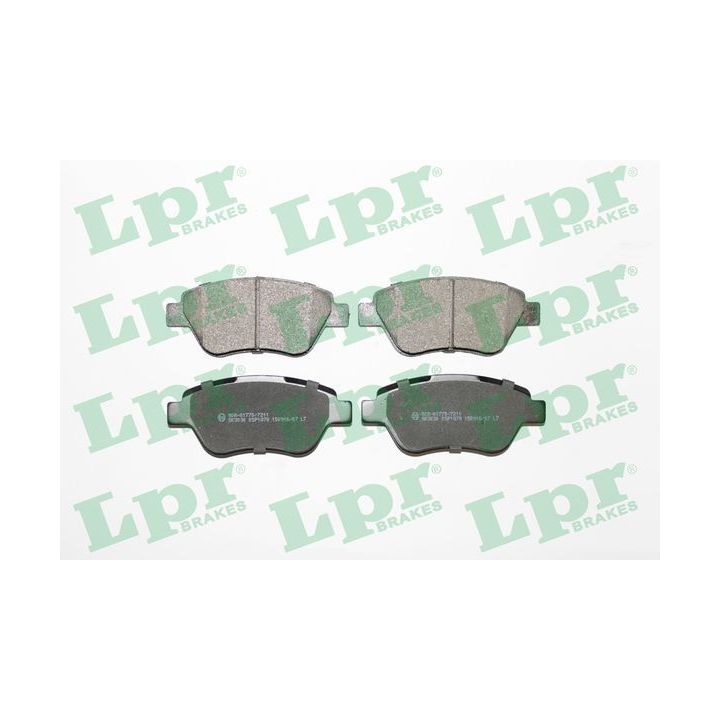 Stabdžių trinkelių rinkinys, diskinis stabdys LPR 05P1878