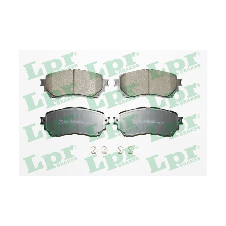 Stabdžių trinkelių rinkinys, diskinis stabdys LPR 05P1916