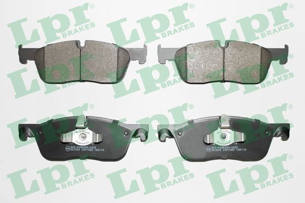 Stabdžių trinkelių rinkinys, diskinis stabdys LPR 05P1965