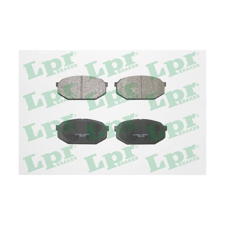 Stabdžių trinkelių rinkinys, diskinis stabdys LPR 05P198