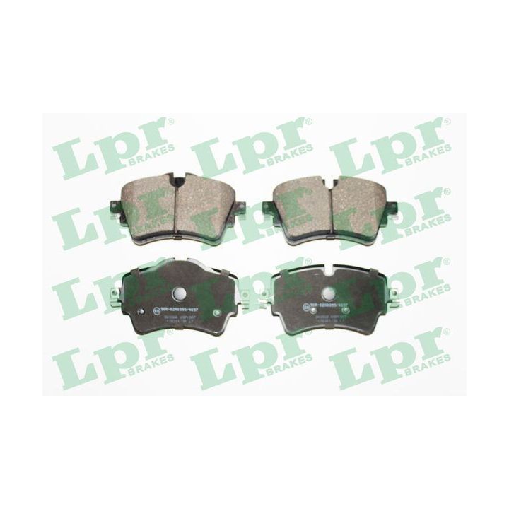 Stabdžių trinkelių rinkinys, diskinis stabdys LPR 05P1987