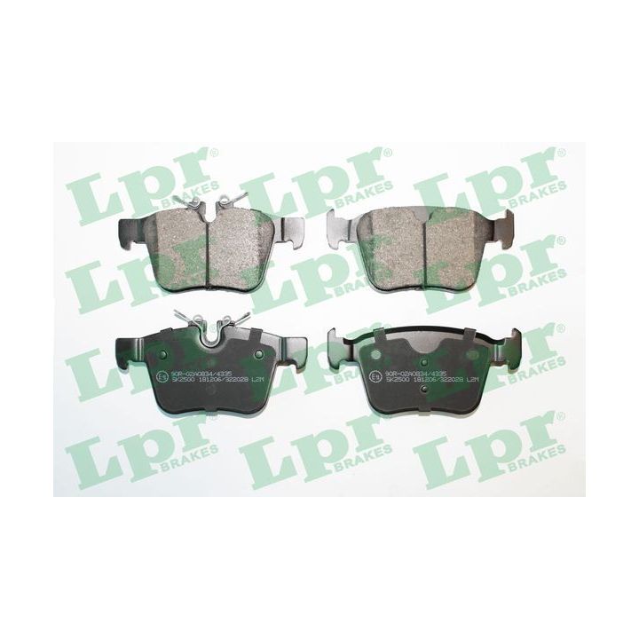 Stabdžių trinkelių rinkinys, diskinis stabdys LPR 05P2028