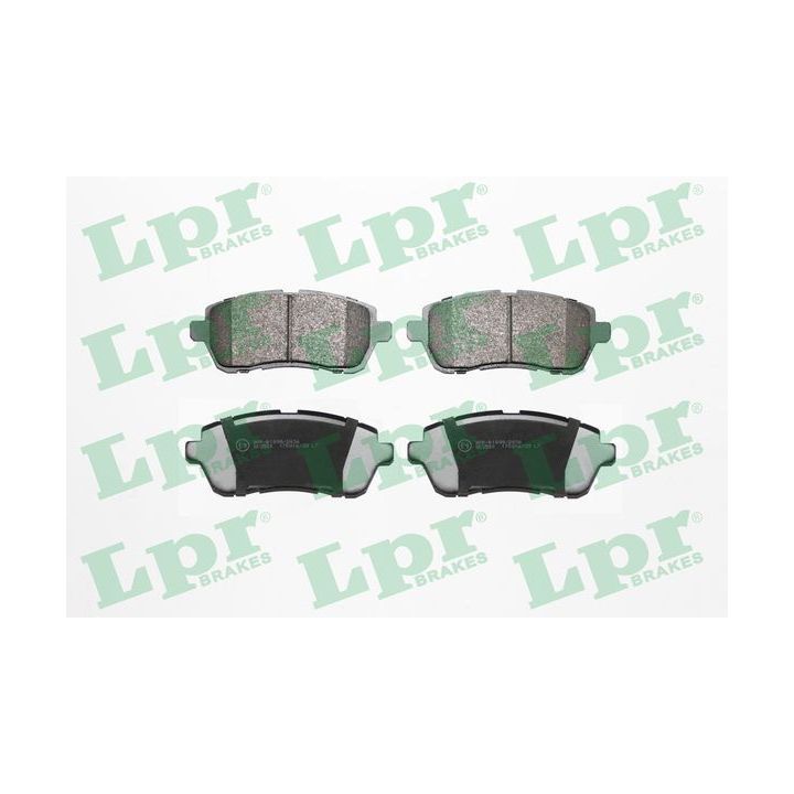 Stabdžių trinkelių rinkinys, diskinis stabdys LPR 05P2045