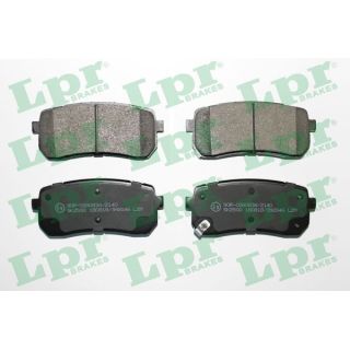 Stabdžių trinkelių rinkinys, diskinis stabdys LPR 05P2046