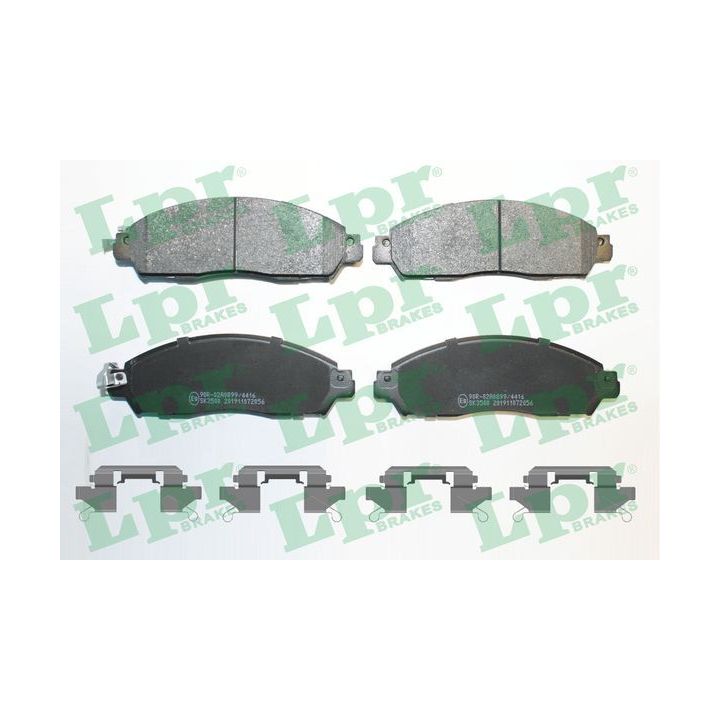 Stabdžių trinkelių rinkinys, diskinis stabdys LPR 05P2056K