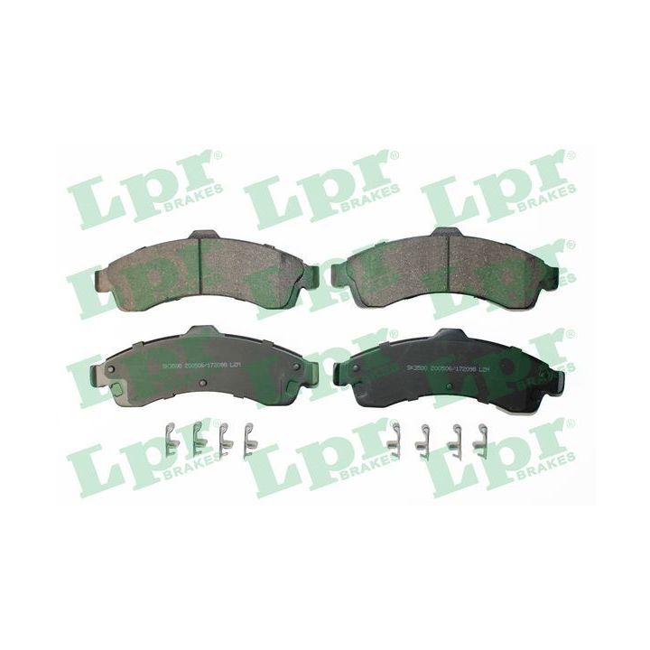 Stabdžių trinkelių rinkinys, diskinis stabdys LPR 05P2098