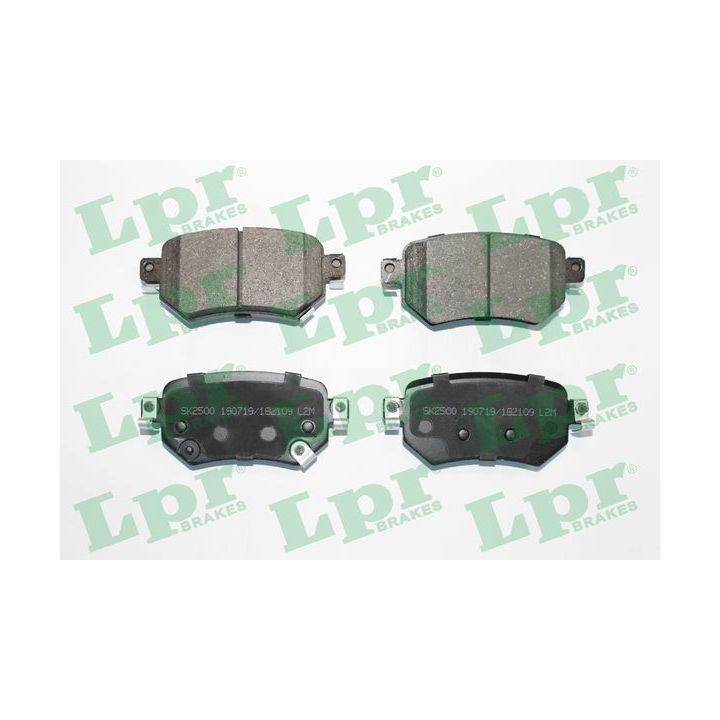 Stabdžių trinkelių rinkinys, diskinis stabdys LPR 05P2109