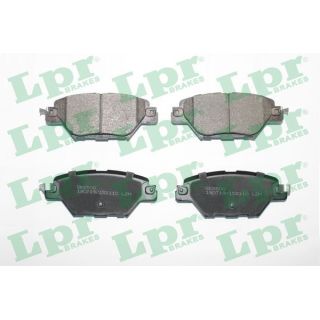 Stabdžių trinkelių rinkinys, diskinis stabdys LPR 05P2110