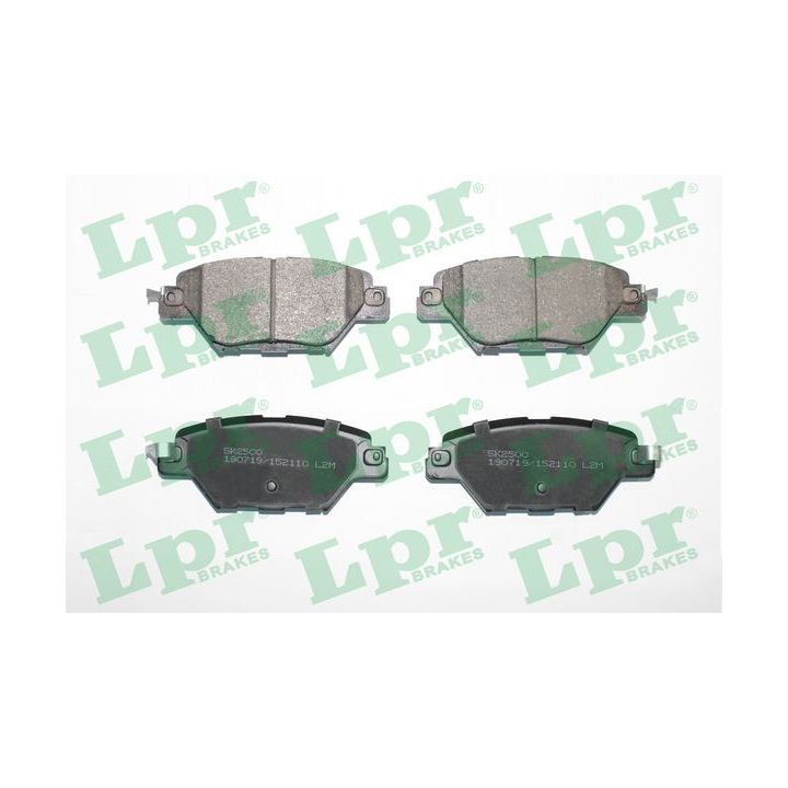 Stabdžių trinkelių rinkinys, diskinis stabdys LPR 05P2110