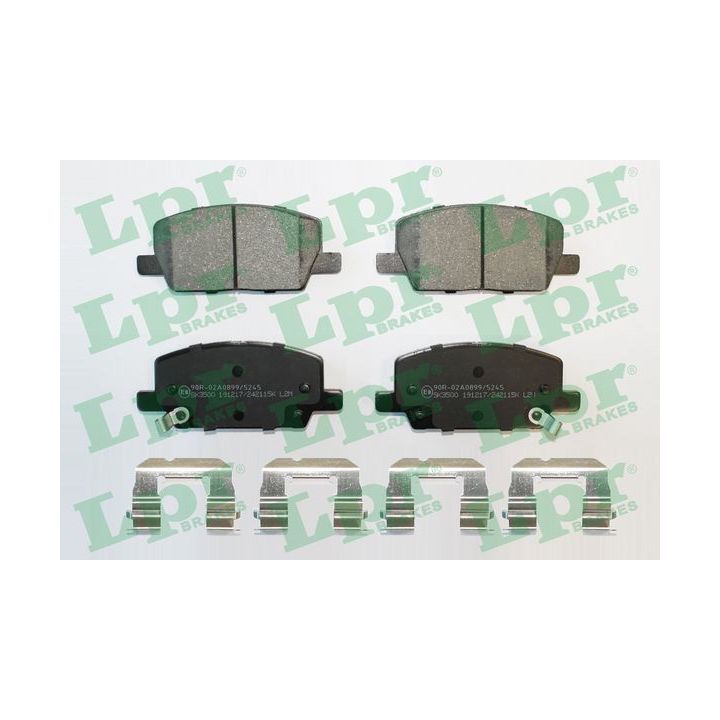 Stabdžių trinkelių rinkinys, diskinis stabdys LPR 05P2115K