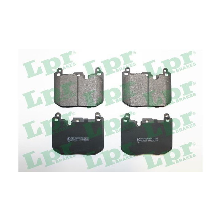 Stabdžių trinkelių rinkinys, diskinis stabdys LPR 05P2116