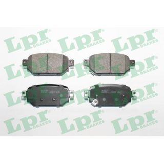 Stabdžių trinkelių rinkinys, diskinis stabdys LPR 05P2137