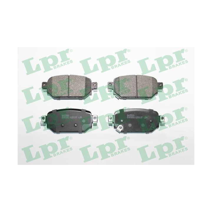 Stabdžių trinkelių rinkinys, diskinis stabdys LPR 05P2137