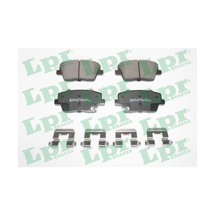 Stabdžių trinkelių rinkinys, diskinis stabdys LPR 05P2142K