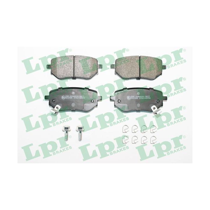 Stabdžių trinkelių rinkinys, diskinis stabdys LPR 05P2150