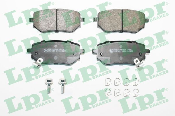 Stabdžių trinkelių rinkinys, diskinis stabdys LPR 05P2150