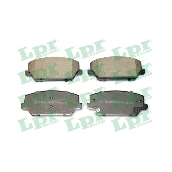 Stabdžių trinkelių rinkinys, diskinis stabdys LPR 05P2165