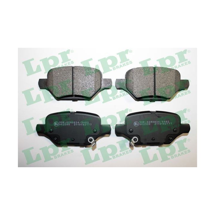 Stabdžių trinkelių rinkinys, diskinis stabdys LPR 05P2177