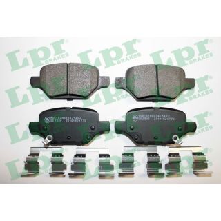 Stabdžių trinkelių rinkinys, diskinis stabdys LPR 05P2177K