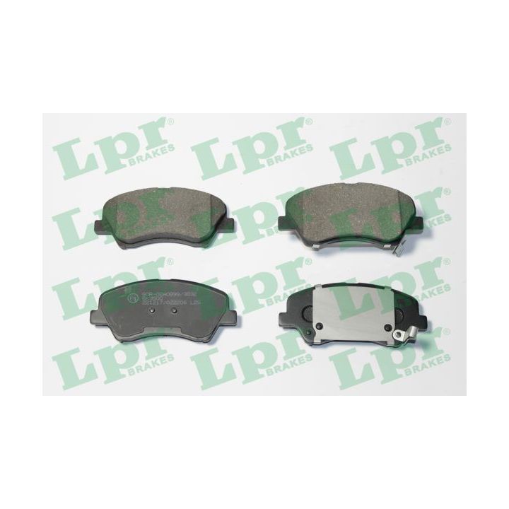 Stabdžių trinkelių rinkinys, diskinis stabdys LPR 05P2206