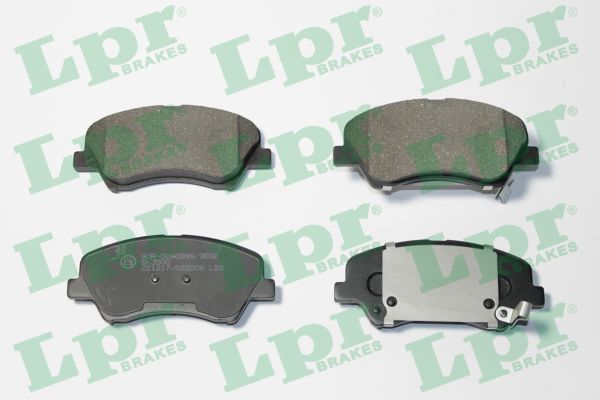 Stabdžių trinkelių rinkinys, diskinis stabdys LPR 05P2206