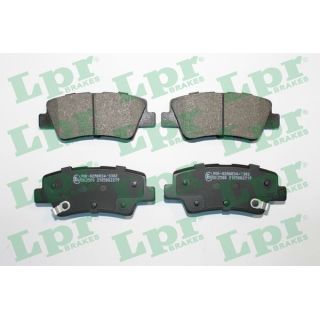 Stabdžių trinkelių rinkinys, diskinis stabdys LPR 05P2219