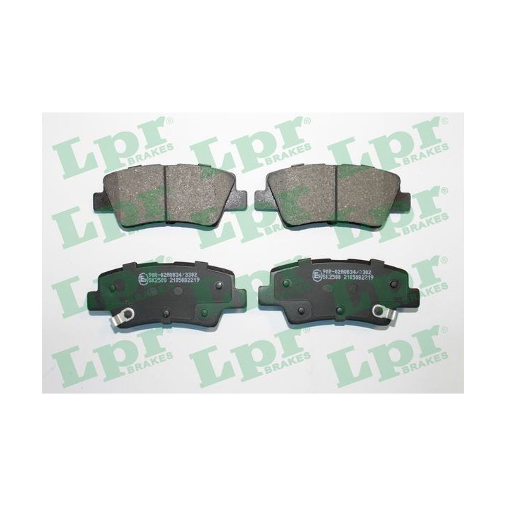 Stabdžių trinkelių rinkinys, diskinis stabdys LPR 05P2219