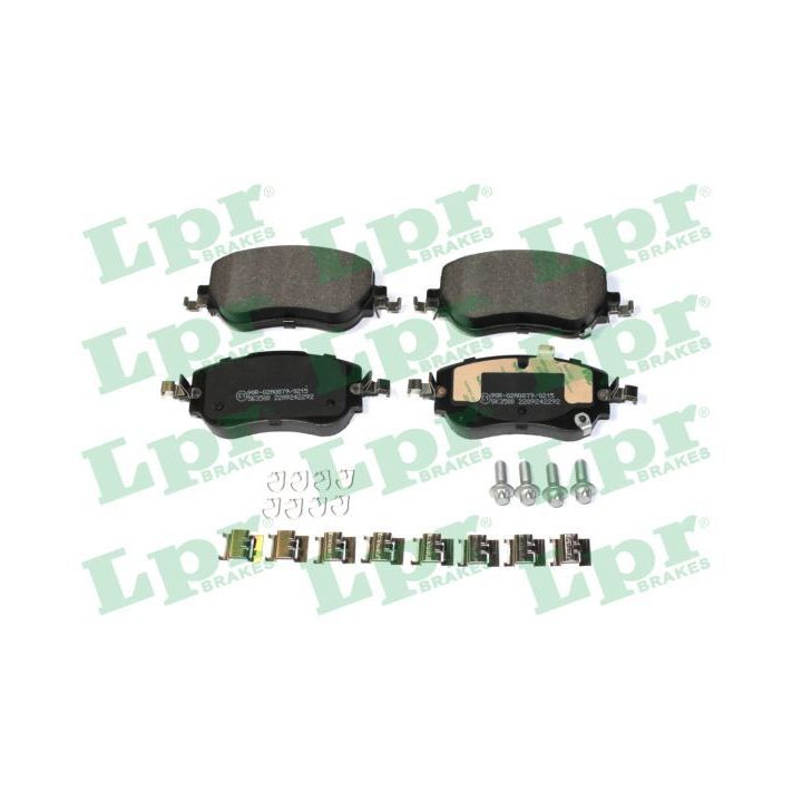 Stabdžių trinkelių rinkinys, diskinis stabdys LPR 05P2292K