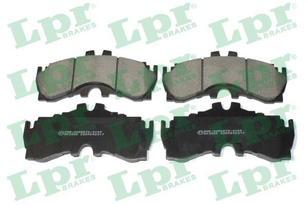 Stabdžių trinkelių rinkinys, diskinis stabdys LPR 05P2317