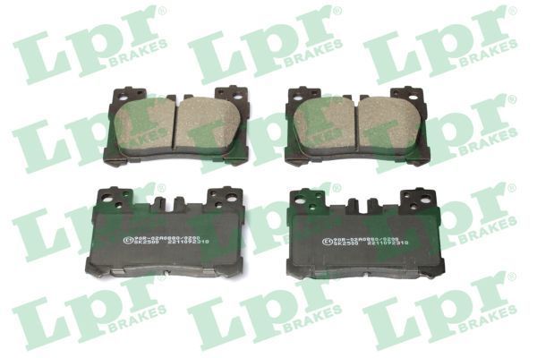 Stabdžių trinkelių rinkinys, diskinis stabdys LPR 05P2318