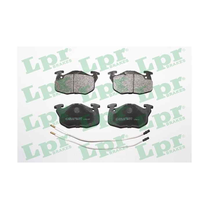 Stabdžių trinkelių rinkinys, diskinis stabdys LPR 05P271