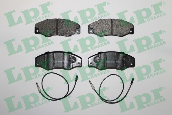 Stabdžių trinkelių rinkinys, diskinis stabdys LPR 05P276