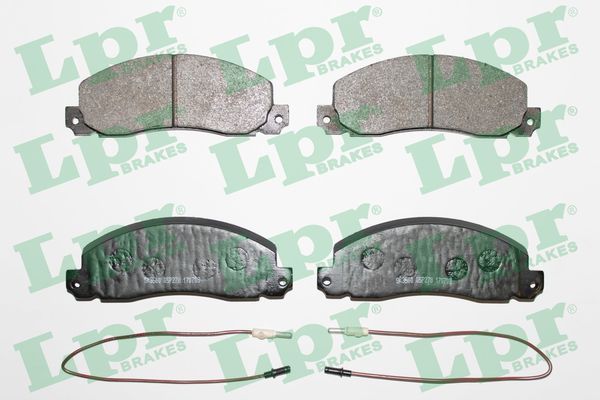 Stabdžių trinkelių rinkinys, diskinis stabdys LPR 05P278