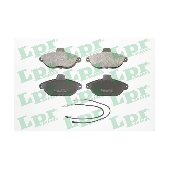 Stabdžių trinkelių rinkinys, diskinis stabdys LPR 05P346