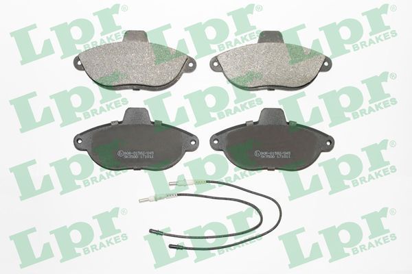 Stabdžių trinkelių rinkinys, diskinis stabdys LPR 05P346