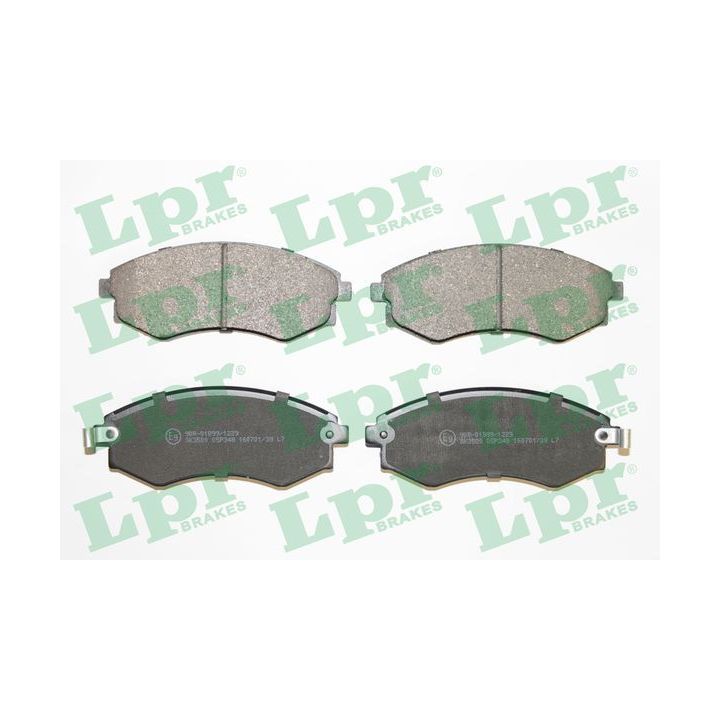 Stabdžių trinkelių rinkinys, diskinis stabdys LPR 05P348