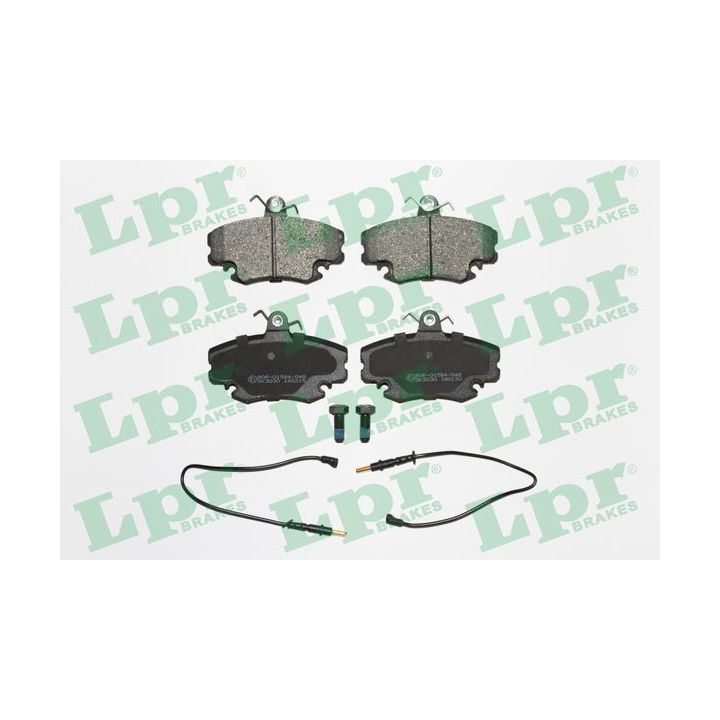 Stabdžių trinkelių rinkinys, diskinis stabdys LPR 05P349