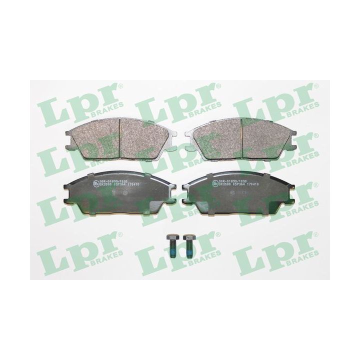 Stabdžių trinkelių rinkinys, diskinis stabdys LPR 05P364