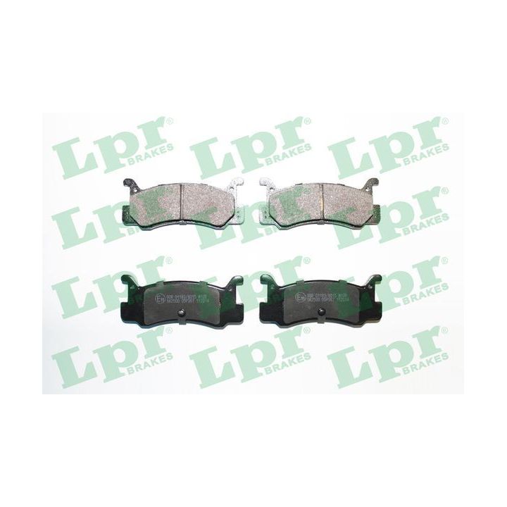 Stabdžių trinkelių rinkinys, diskinis stabdys LPR 05P367