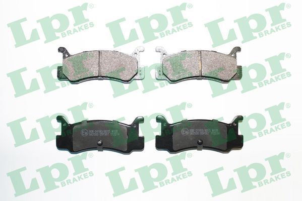 Stabdžių trinkelių rinkinys, diskinis stabdys LPR 05P367