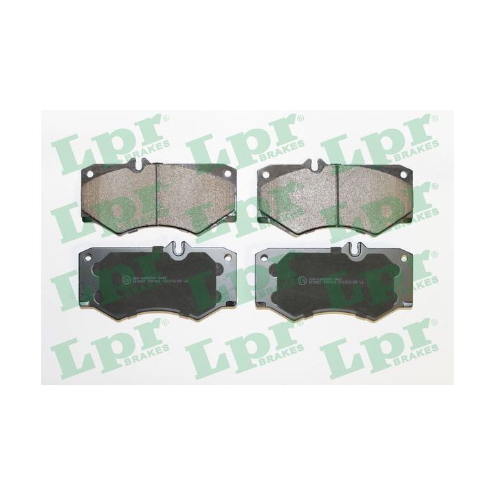 Stabdžių trinkelių rinkinys, diskinis stabdys LPR 05P408