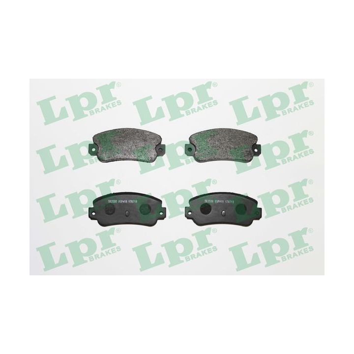 Stabdžių trinkelių rinkinys, diskinis stabdys LPR 05P410